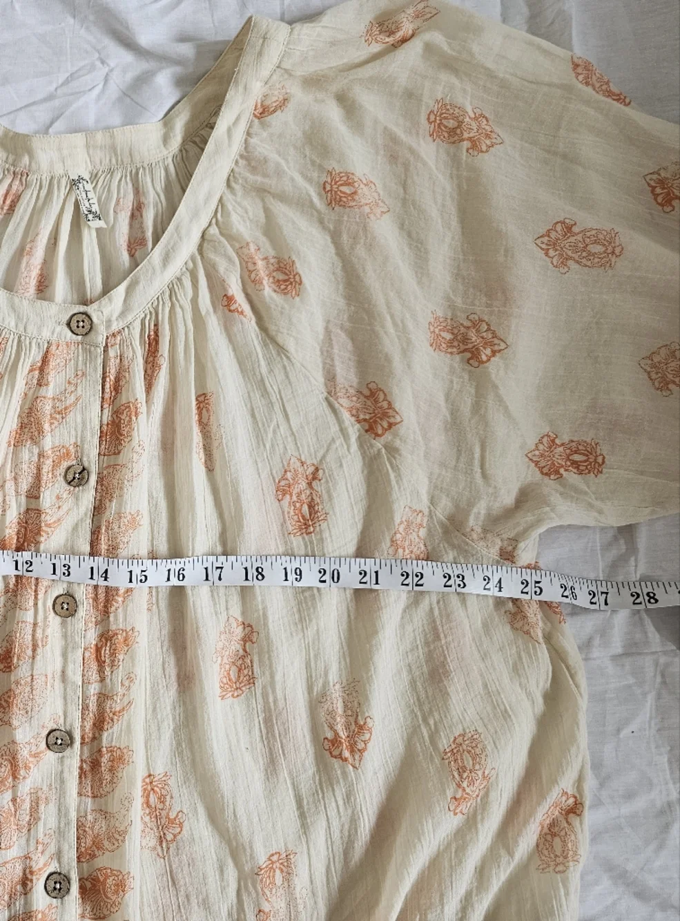 Intimately Free People M So I gathered oversized cotton sleep shirt - Picture 5 of 8